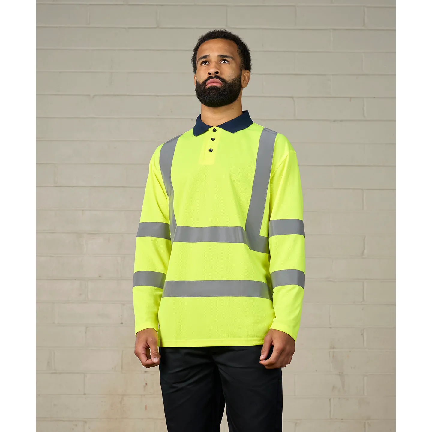 ProRTX High Visibility Long Sleeve Polo